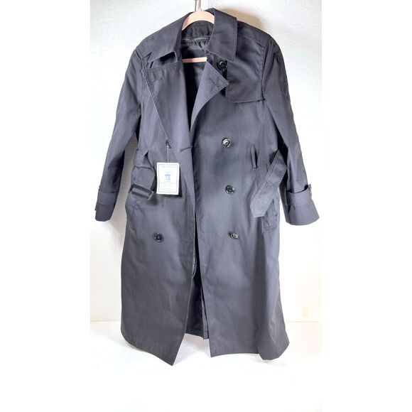 Defense Logistics Jackets & Blazers - NWT Garrison Collection Defense Logistics Agency Coat Military Trench Womens 8S